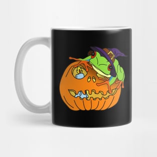 Halloween Red Eyed tree Frog Mug